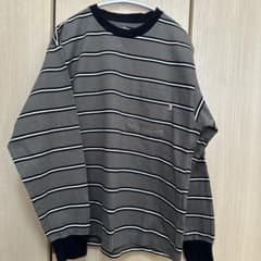 CIAOPANIC TYPY ボーダー 長袖 Tシャツ ポケット付きのサムネイル