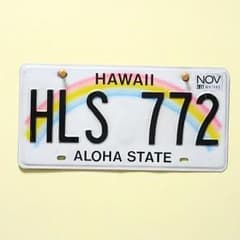 みんな大好きHawaii ライセンスプレートのサムネイル