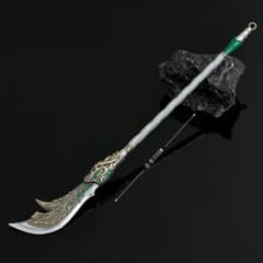 三国志 武将 英雄 武器 関羽 雲長 青龍偃月刀 Type 5 全長 22cm - メルカリ