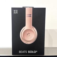 Beats Solo3 ワイヤレスヘッドホン ローズゴールド - メルカリ
