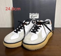 Onitsuka Tiger DELECITY 24.0cm ホワイト/オレンジ