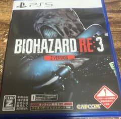 BIOHAZARD RE:3 Z Version PS5 ソフトのサムネイル