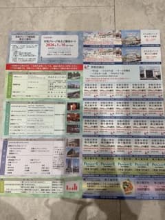 2名分　京阪グループ　ひらかたパーク入場券　ザ・ブーン入場券のサムネイル