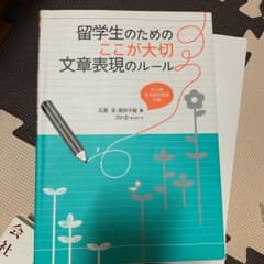 留学生のためのここが大切文章表現のルール : 中上級日本語学習者対象のサムネイル