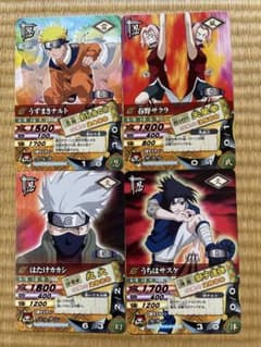 NARUTO ナルトカードゲーム ナルト 4枚セット 8-7-29 - メルカリ