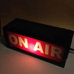 【ON AIR 】オンエアー ランプ ライト 照明のサムネイル