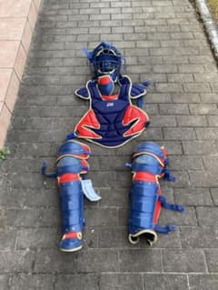 軟式キャッチャー防具セット　一式のサムネイル