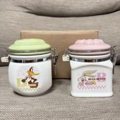 トゥイーティー キャニスター 陶器ポット 2個セット - メルカリ