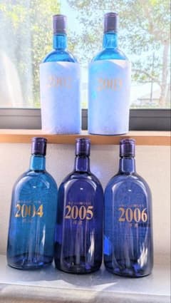 大海酒造【海からの贈り物原酒2002年〜2006年】5本セット芋焼酎・ラスト１組のサムネイル