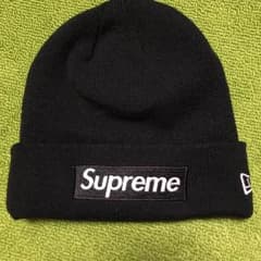 supreme ボックスロゴ ニット ブラック 売り切り価格 即決あり！のサムネイル