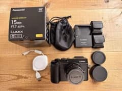 LUMIX GX8 + Leica 15mm F1.7 セット/予備バッテリー付 LUMIX GX8 + LEICA DG SUMMILUX 15mm F1.7 - メルカリ