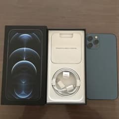 Apple iPhone 12 pro パシフィックブルー 256 GBのサムネイル