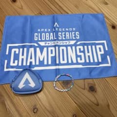 Apex Legends ALGS 세계 대회 방문자 특전 파우치 팔찌 타월