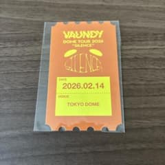 Vaundy ドームツアー2026 2月14日VAWSくじ 公演別チケットカード