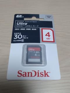 SanDisk Ultra SDHCカード 4GB Class6のサムネイル