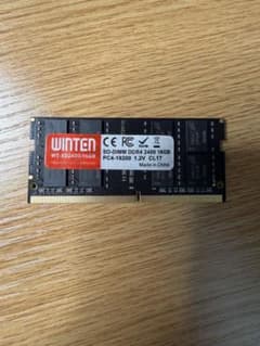 メモリー WINTEN SO-DIMM DDR4 2400 16GB WINTEN DDR4 2400 16GB SO-DIMM メモリー - メルカリ
