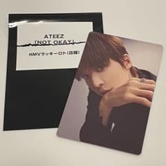 ATEEZ NOT OKAY HMV 店頭限定 ラキロト トレカ ユノ ユンホのサムネイル