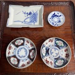 骨董のお皿のサムネイル