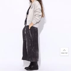ニコアンド  フィラメントスカーチョネイビーのサムネイル