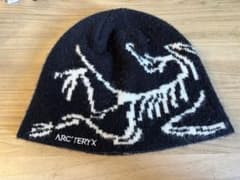 ARC'TERYX ビーニー ニット帽 ブラック - メルカリ