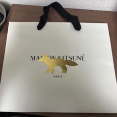 MAISON KITSUNÉ ショップ袋 ホワイトのサムネイル