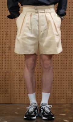 NEAT SPENCE BRYSON LINEN ニート グルカショーツ Mのサムネイル