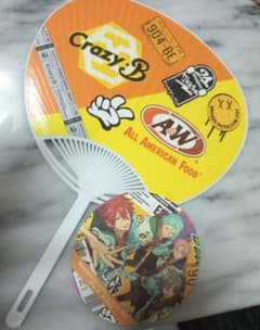 【即購入OK】うちわコースターセット あんスタ A&W コラボ Crazy:Bのサムネイル