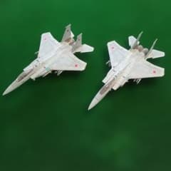 航空自衛隊F-15J イーグル 1/100 ダイキャストモデル 2機セット