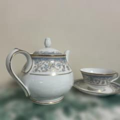ノリタケ　 Noritake ポロネーズ　カップ&ソーサー　ティーセット Noritake ノリタケ ポロネーズ ティーポット ティーカップ 6客セット