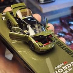 TOPART Honda NSX-R 限定版ミニカー 1/64 オリーブ色 TOPART Honda NSX-R 限定版ミニカー 1/64 オリーブ色 - メルカリ