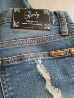 レディーRady  デニム　クラッシュダメージ　25sizeのサムネイル