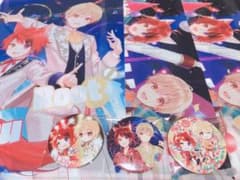 すとぷり　るぅりーぬ　缶バッジ　クリアファイルセットのサムネイル