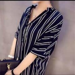 ストライプロングシャツのサムネイル