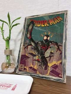 Spider-Man 마일스 모랄레스 아트 포스터