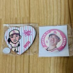 大津亮介 痛バッグ サイン入り 福岡ソフトバンクホークス 缶バッジ 若鷹ガチャ 福岡ソフトバンクホークス 大津亮介 ピンクフルデー 若鷹ガチャ - メルカリ
