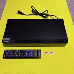 【ジャンク】2018年製　東芝◆DBR-M2008◆タイムシフトマシン◆リモコン ジャンク】2018年製 東芝◇DBR-M2008◇タイムシフトマシン◇リモコン