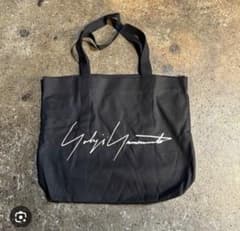 Yohji Yamamoto ヨウジヤマモト　美品　ロゴ　デニム　トートバッグ Yohji Yamamoto ヨウジヤマモト トートバッグ 青山本店限定 最安値