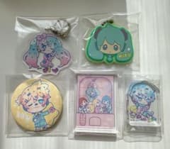 VOCALOID 初音ミク KAITO LEN グッズセット DAISOコラボのサムネイル