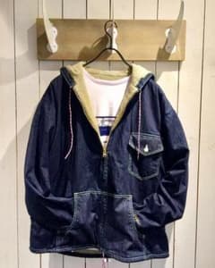 ココ様専用 wtw デニムジャケット (ロゴ入り・オリジナル)のサムネイル