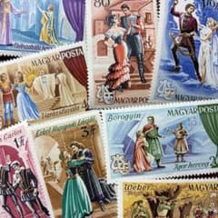 77624セール現品限 外国切手 ハンガリー発行オペラ8種揃 - メルカリ