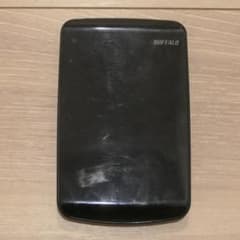 BUFFALO 500GB 外付けハードディスク HD-PE500U2 ブラックのサムネイル
