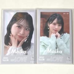 LOVE 佐々木舞香 ミニフォトカード 2枚セット - メルカリ