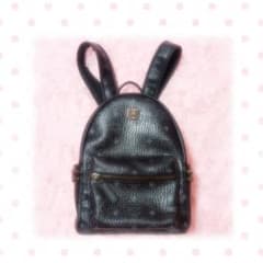 MCM ブラック レザー リュック バックパック スモールミディアム m64751293012_1.jpg?1758774671