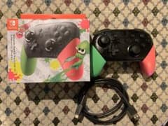 純正Nintendo  PRO プロコン　スプラトゥーン2 エディションのサムネイル