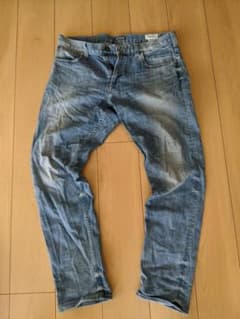 BAYFLOW テーパードブロークンデニム 18AW サイズ32のサムネイル
