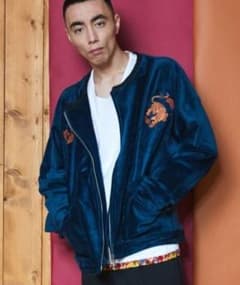 rehacer : Dolman Wide Souvenir Jacket L - メルカリ