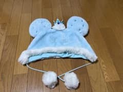 ディズニー　ミニー ファンキャップ 水色 王冠のサムネイル