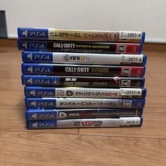 PS4 ソフト まとめ売り 9本セットのサムネイル