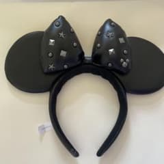 Disney ディズニー　レザー　カチューシャ　ミッキーのサムネイル