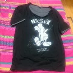 ミッキー 重ね着風 Tシャツのサムネイル